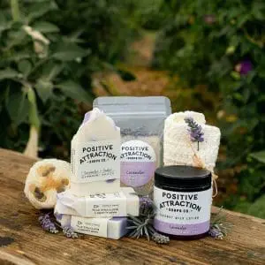 Positive Attraction Soaps Co Lavender Collection in Beattyville, Kentucky