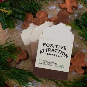 Positive Attraction Soaps are made with natural, organic, quality ingredients and will leave you feeling absolutely positive!