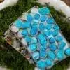 Turquenite Scent soap dish crafted by Positive Attraction Soaps in Beattyville, Kentucky