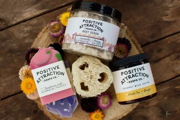 Positive Attraction Soaps Co Handmade Soaps and Coconut Milk Lotion products in Kentucky