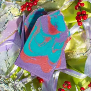 Enjoy our newest seasonal holiday soap. Sugar Plum Fairy is a limited run, so get it before its gone! Enjoy notes of tangerine, peach, lemon drop, cotton candy, and green apple. Moisturizing soap that feels oh so good on your skin.