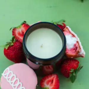 Strawberry Shortcake Candle