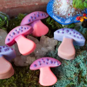 Magical Mushrooms (Pink Top)
