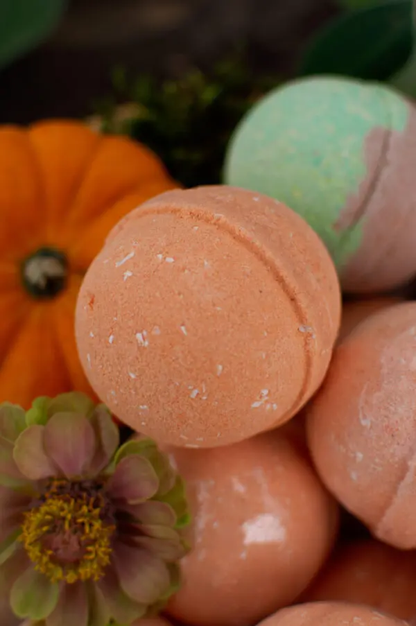 Pumpkin Spice Bath Bomb