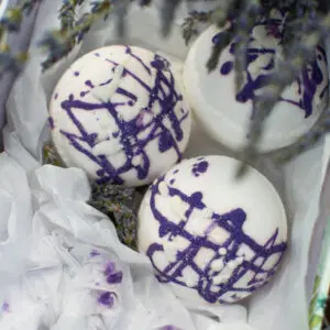 Lavender Essential Oil Bath Bomb