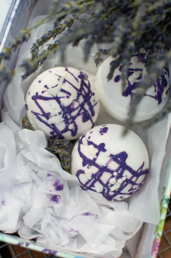 Lavender Essential Oil Bath Bomb
