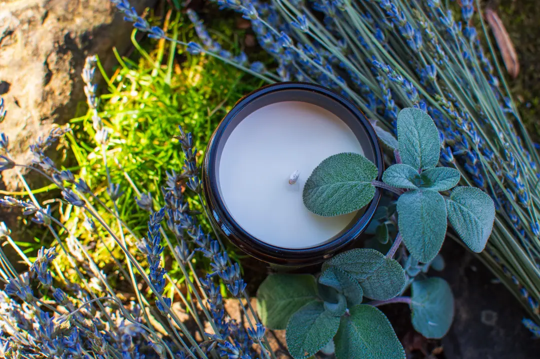 White Sage & Lavender Candle